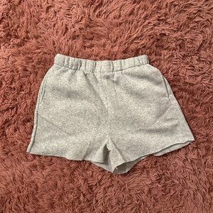 Light Gray Sweat shorts